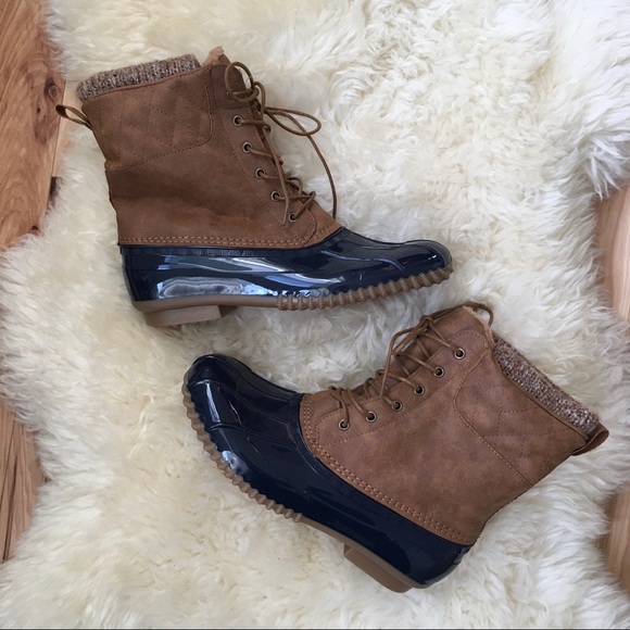 duck boots justfab